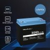 Qoltec Akumulator LiFePO4 Litowo-Żelazowo-Fosforanowy | 12.8V | 30Ah |  384Wh | BMS